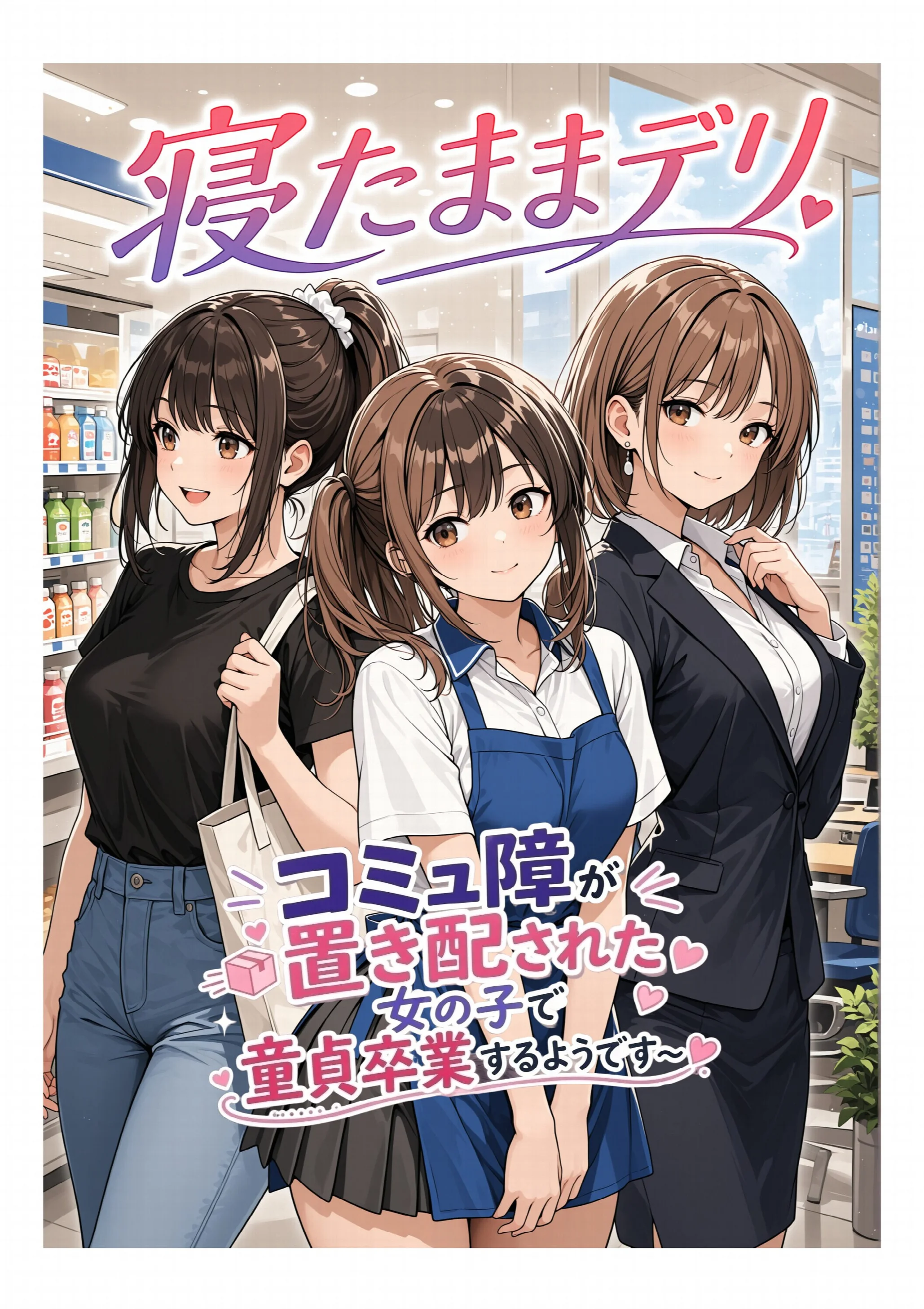 寝たままデリ 〜コミュ障が置き配された女の子で童貞卒業するようです〜