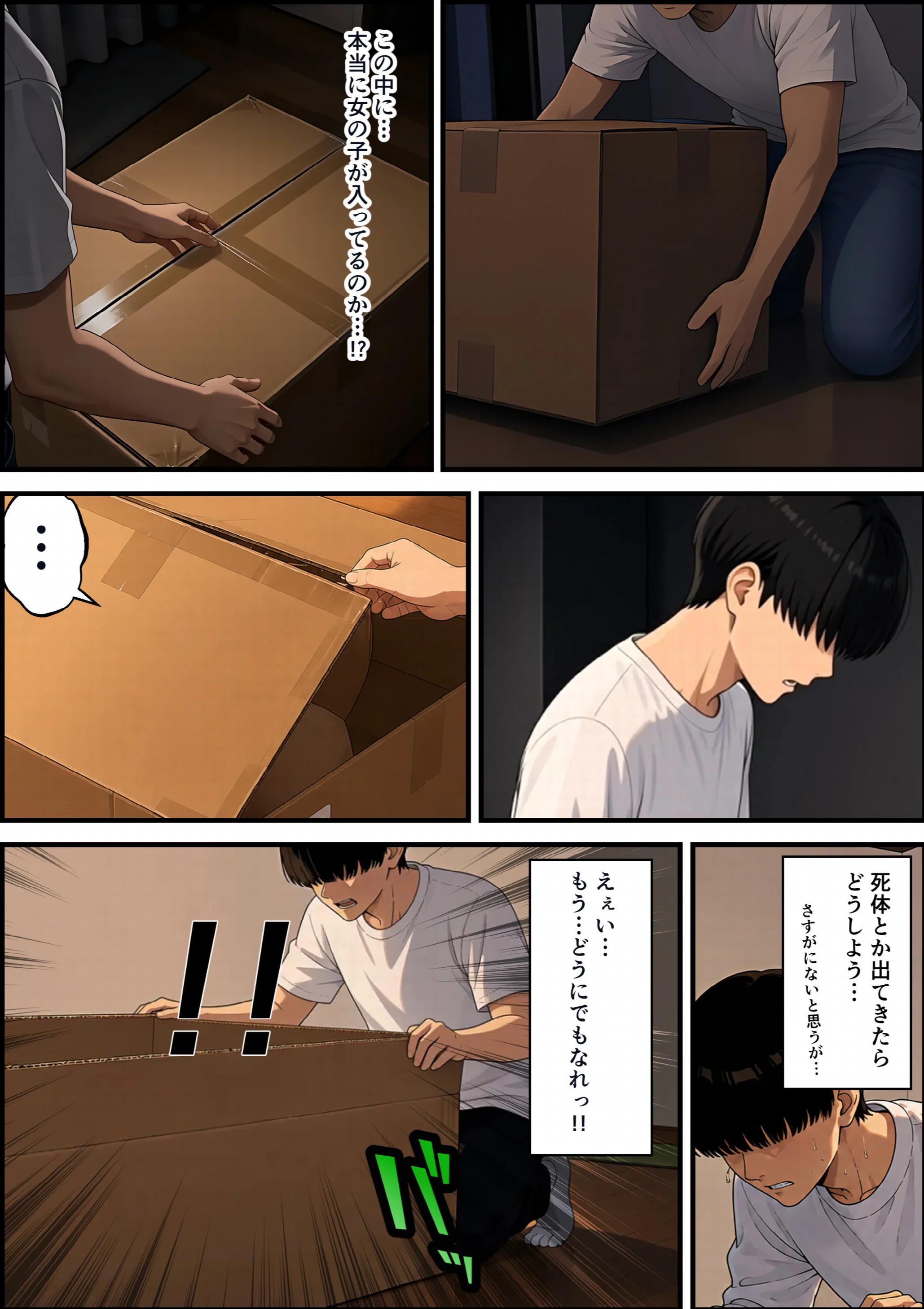 寝たままデリ 〜コミュ障が置き配された女の子で童貞卒業するようです〜ページ11