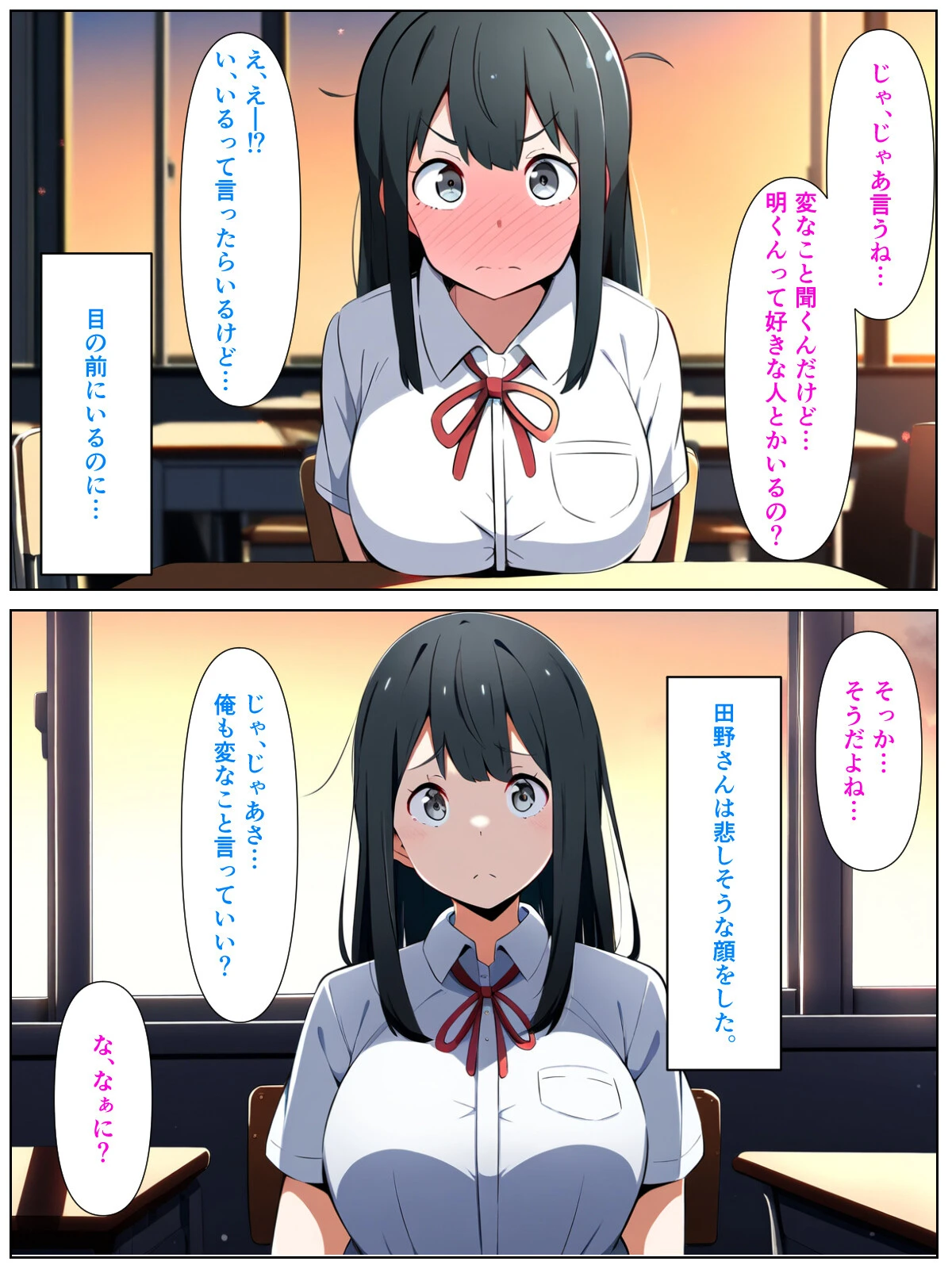 黒髪陰キャの幼馴染をチャラ男先輩に寝取られる話ページ8