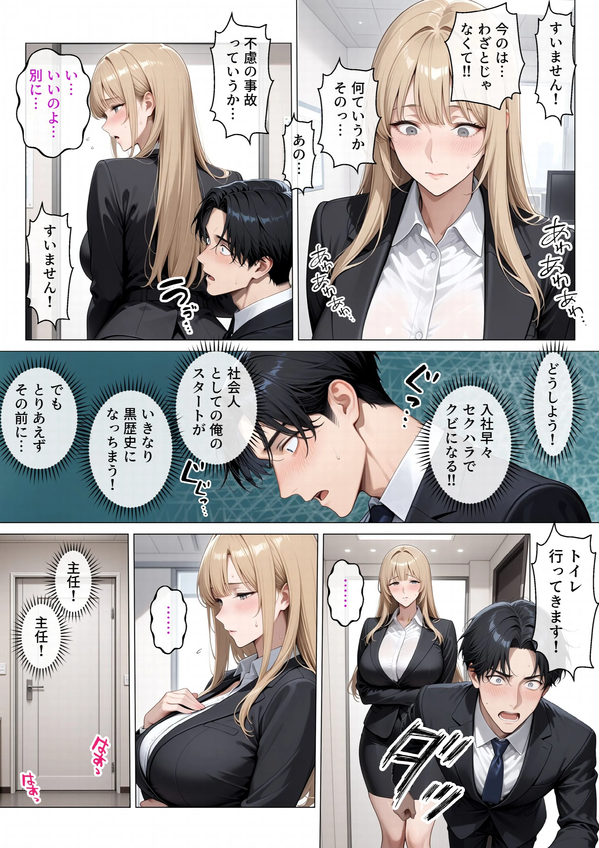 冷酷無比な女上司がらぶらぶエッチで中出し懇願ページ14