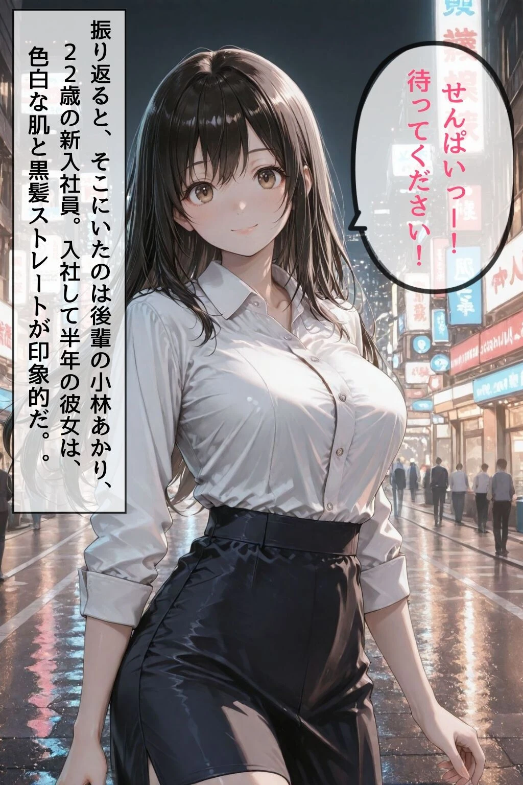 忘年会帰りに酔った勢いで後輩と禁断の合体ページ2