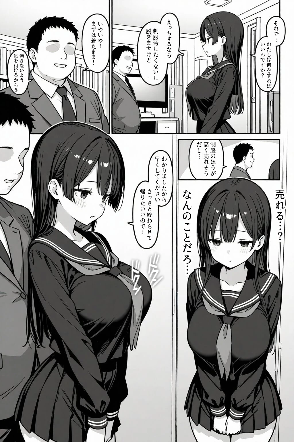 清楚な女子〇生がパパ活にドハマりする話ページ13