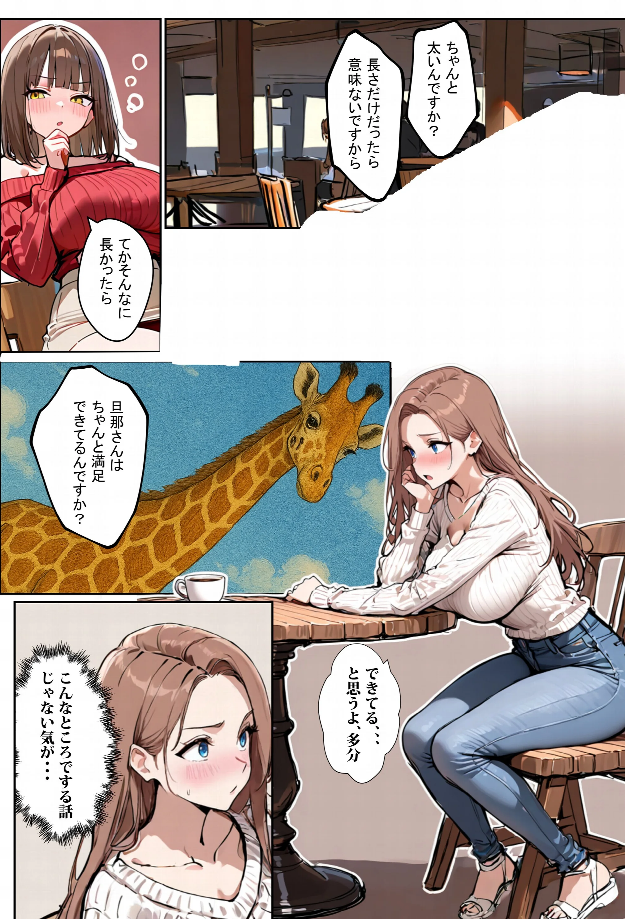 どうせ、チ〇ポ交換SEXするのに2人の妻があーだのこーだのページ4