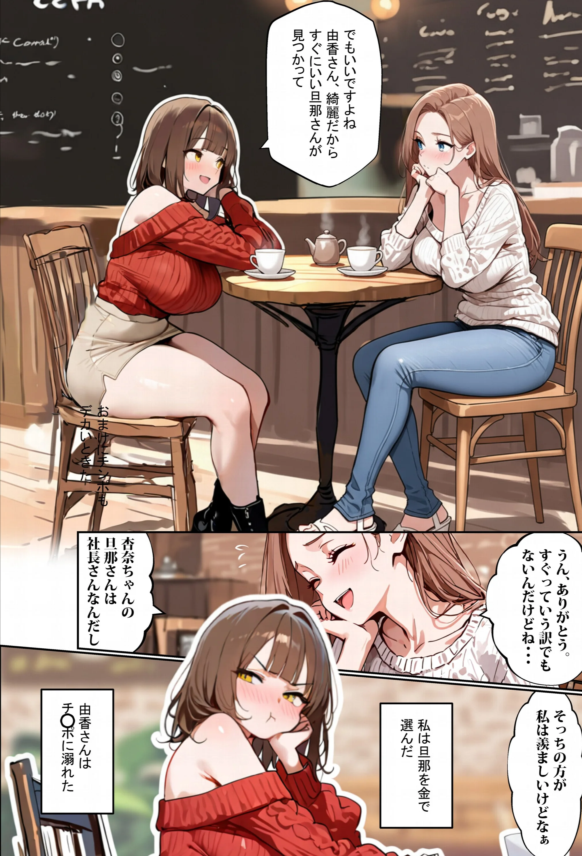 どうせ、チ〇ポ交換SEXするのに2人の妻があーだのこーだのページ5