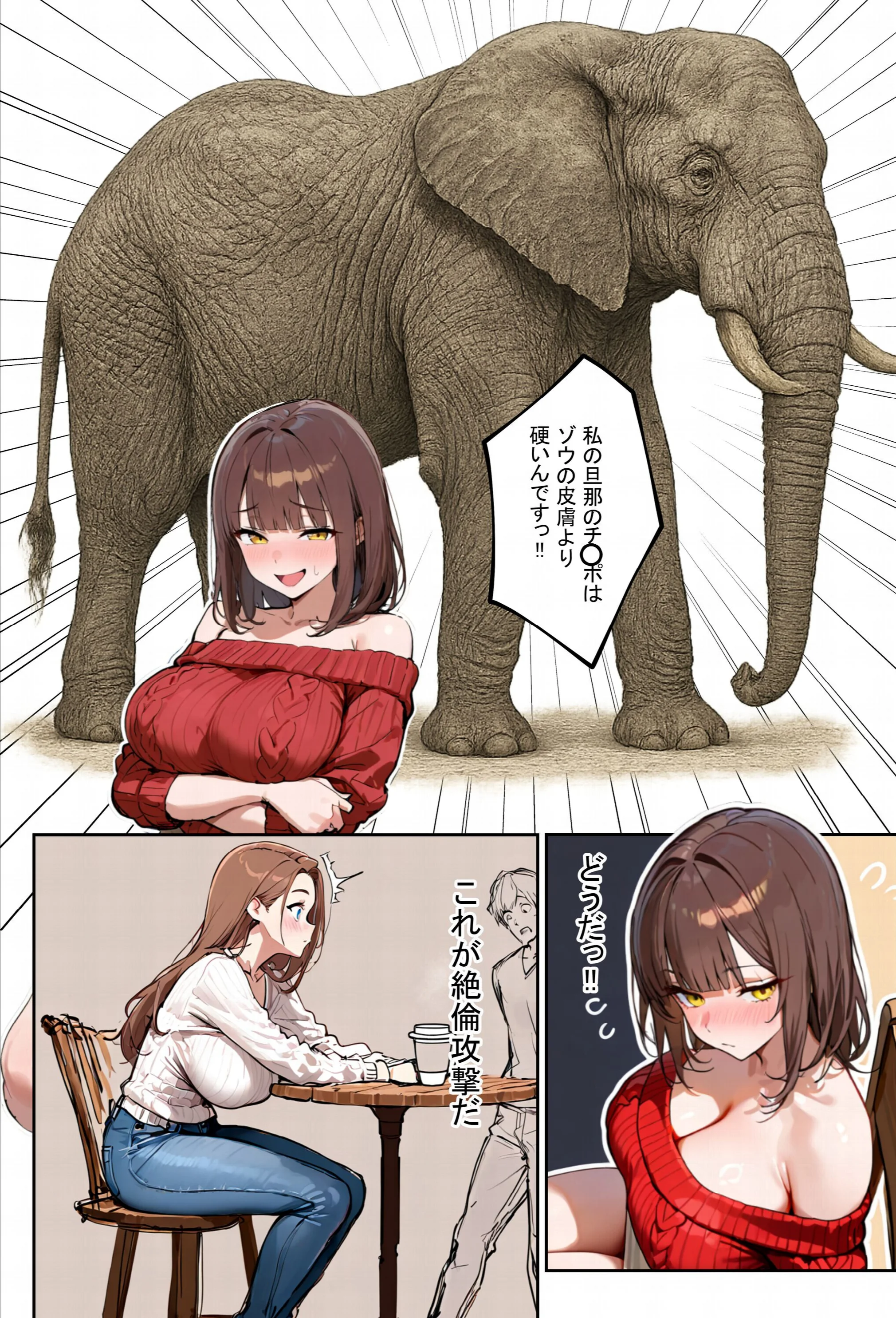どうせ、チ〇ポ交換SEXするのに2人の妻があーだのこーだのページ7
