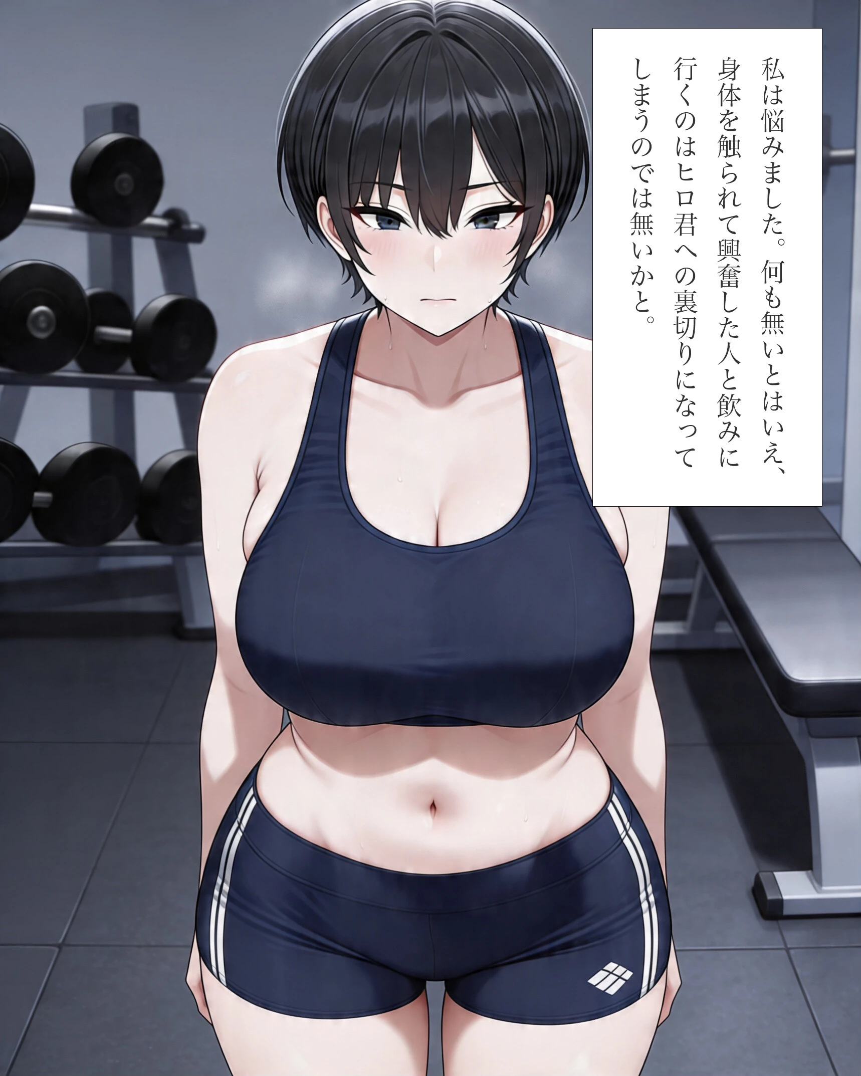 パーソナルジムトレーナーに彼女を寝取られました。ページ15