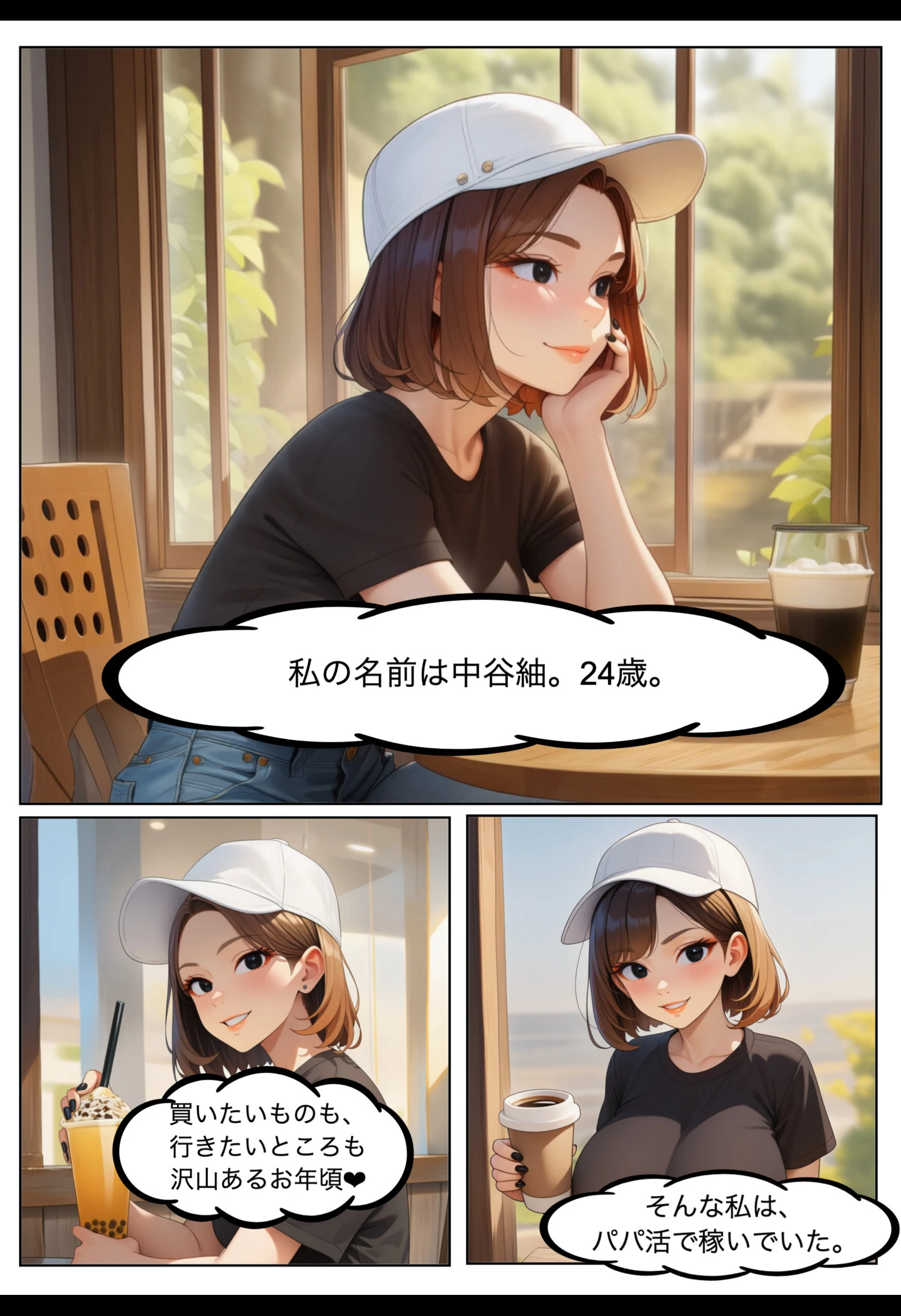 パパ活女子・中谷紬（24）がキモおじのデカ〇ンに沼るまでの話。