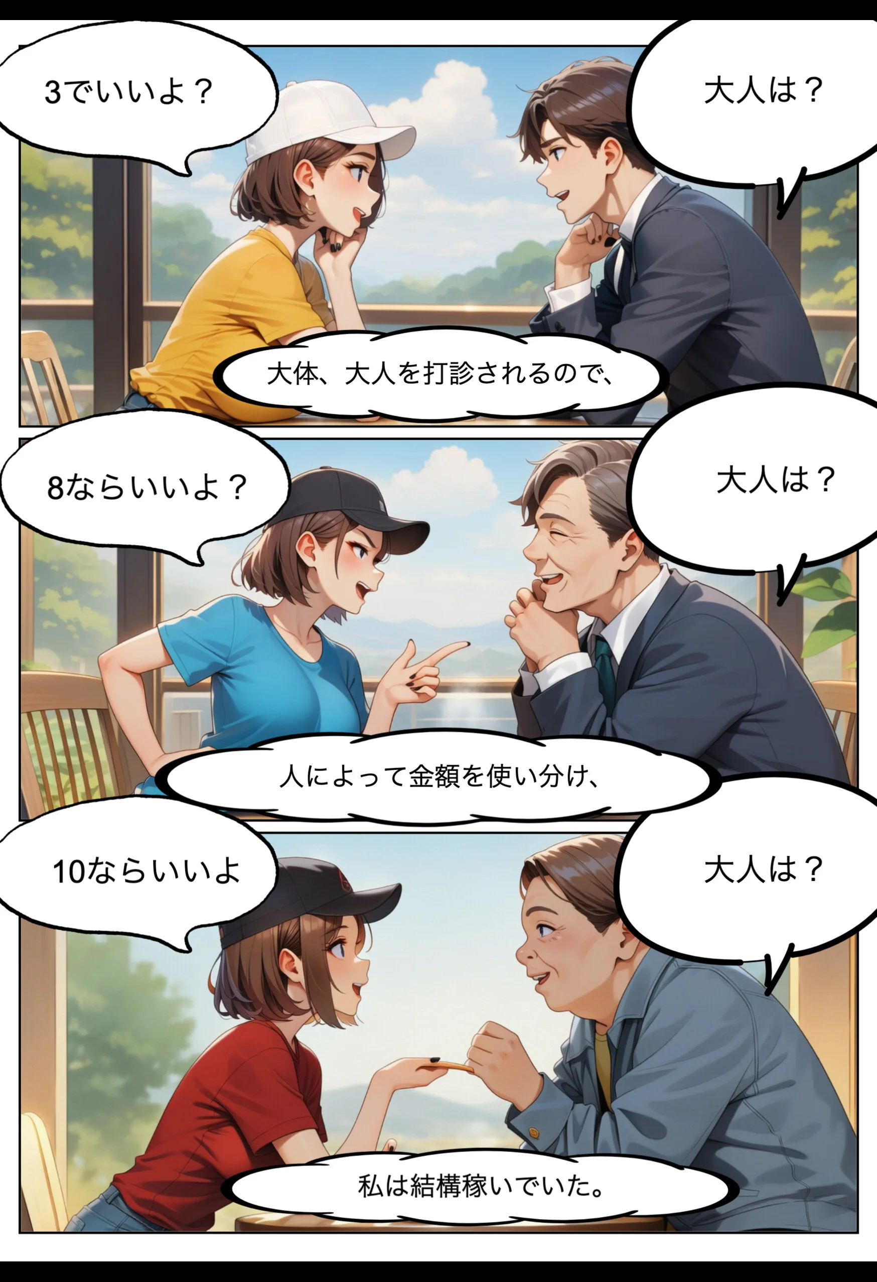 パパ活女子・中谷紬（24）がキモおじのデカ〇ンに沼るまでの話。ページ2