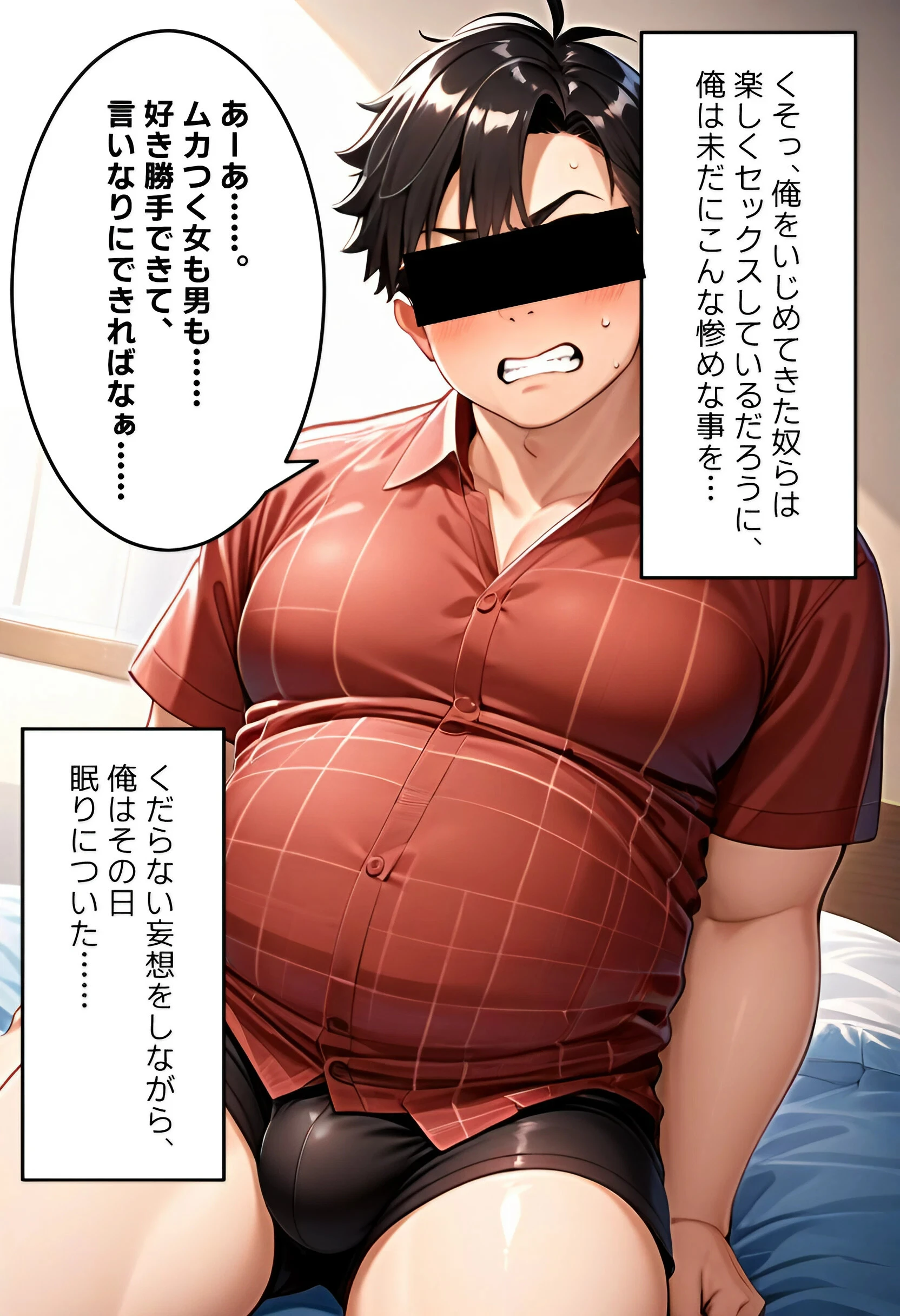 催●おじさんに寝取られた人妻、孕ませ中出し強●妊娠(1)(単話) モザイク版ページ3