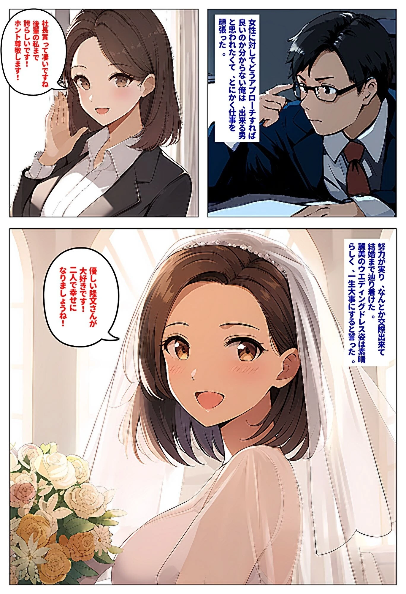 間男の提案に乗って不倫現場を目撃したら、最愛の妻が土下座してセックスのお願いをした。前編（1）（単話）ページ3