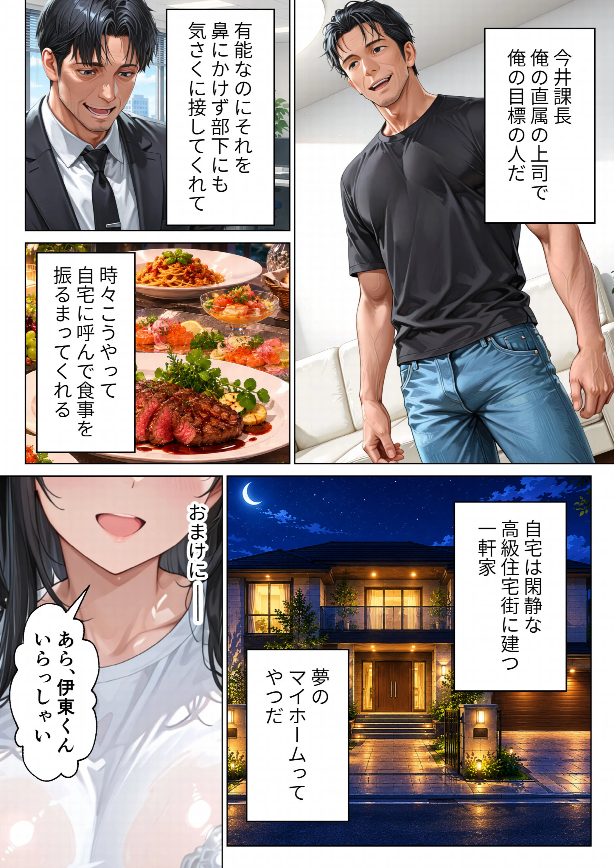 昇進を賭けて種なし上司の清楚妻と本気で種付けセックスします！（1）（単話）ページ3