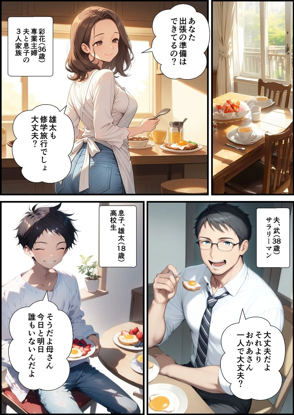 アラフォー奥さん、はじめての不倫（1）（単話）