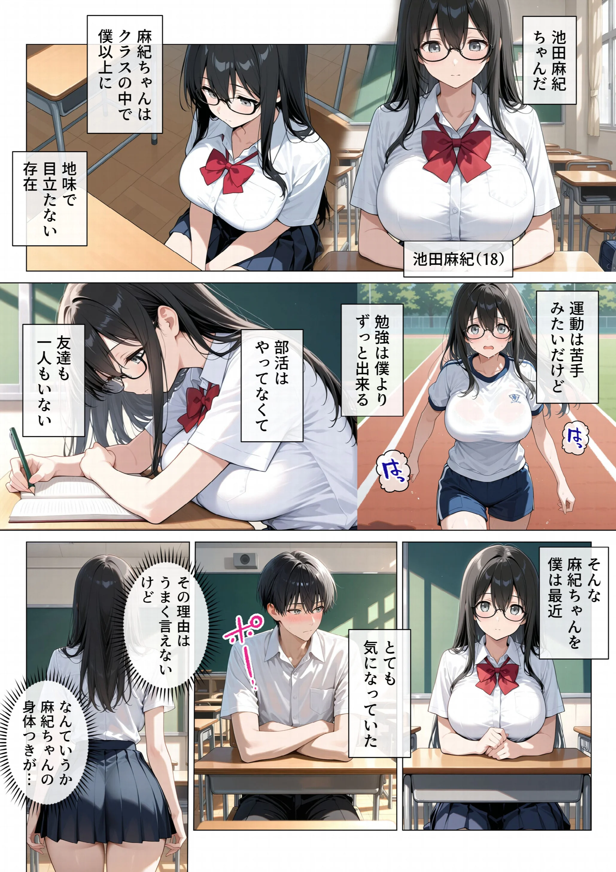 恋愛漫画みたいに互いを意識してたら両想いと分かって性欲全開発情セックス(1)(単話)ページ2